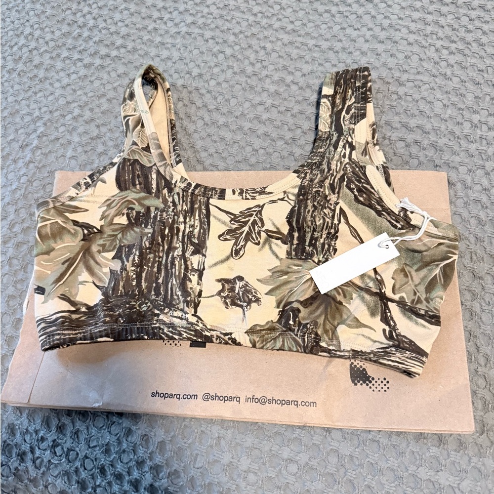 ARQ Camouflage Print Women's Full Coverage Bra